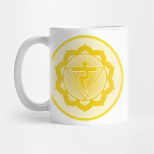 Willpower and confidence are mine Solar-Plexus Chakra- White Mug